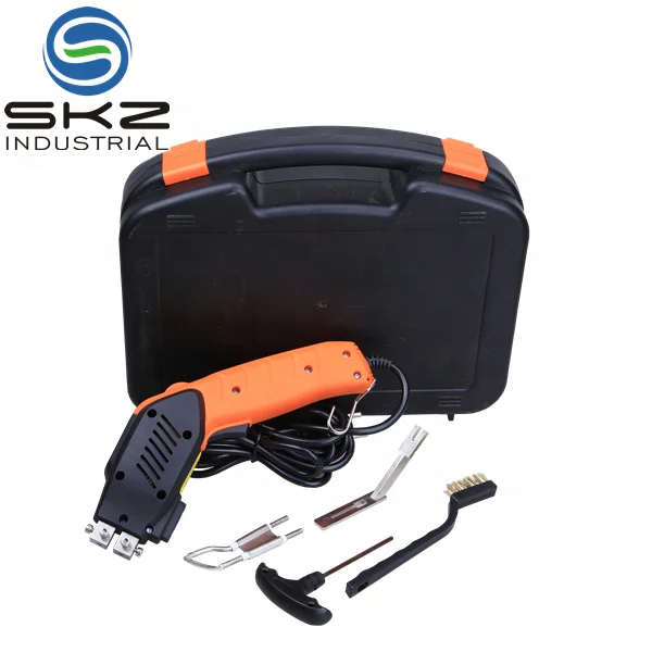 SKZ202B Electric Hot Knife Ribbon Rope Cutter Melting Fabric Cloth PVC Rope Nylon Rope Healing Cutting Kit Heated Cutter