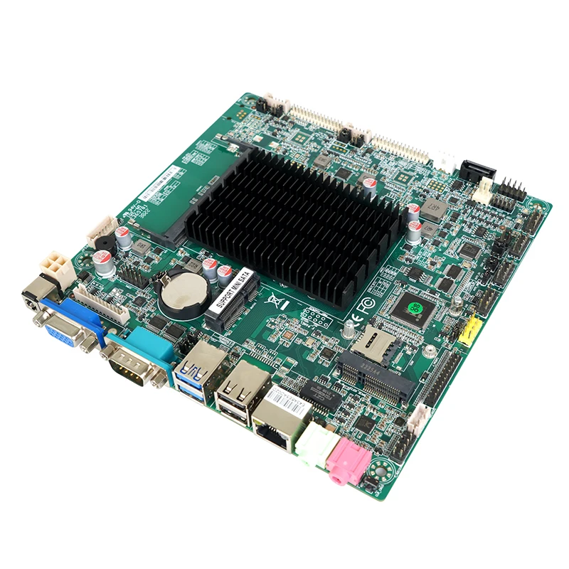 Zeroone Original Factory J4105 J4125 N4000 6Com Lvds Edp Industrial Mini Computer Motherboards Mini Itx Motherboards