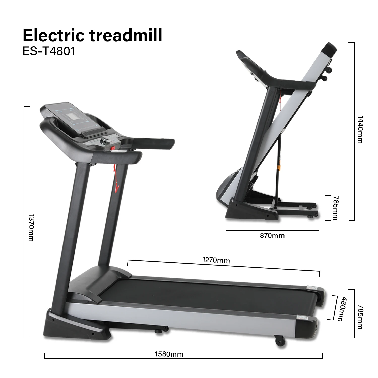 Electric Foldable Motorized Mini Small Home Use Speed Fit Treadmill for Sale