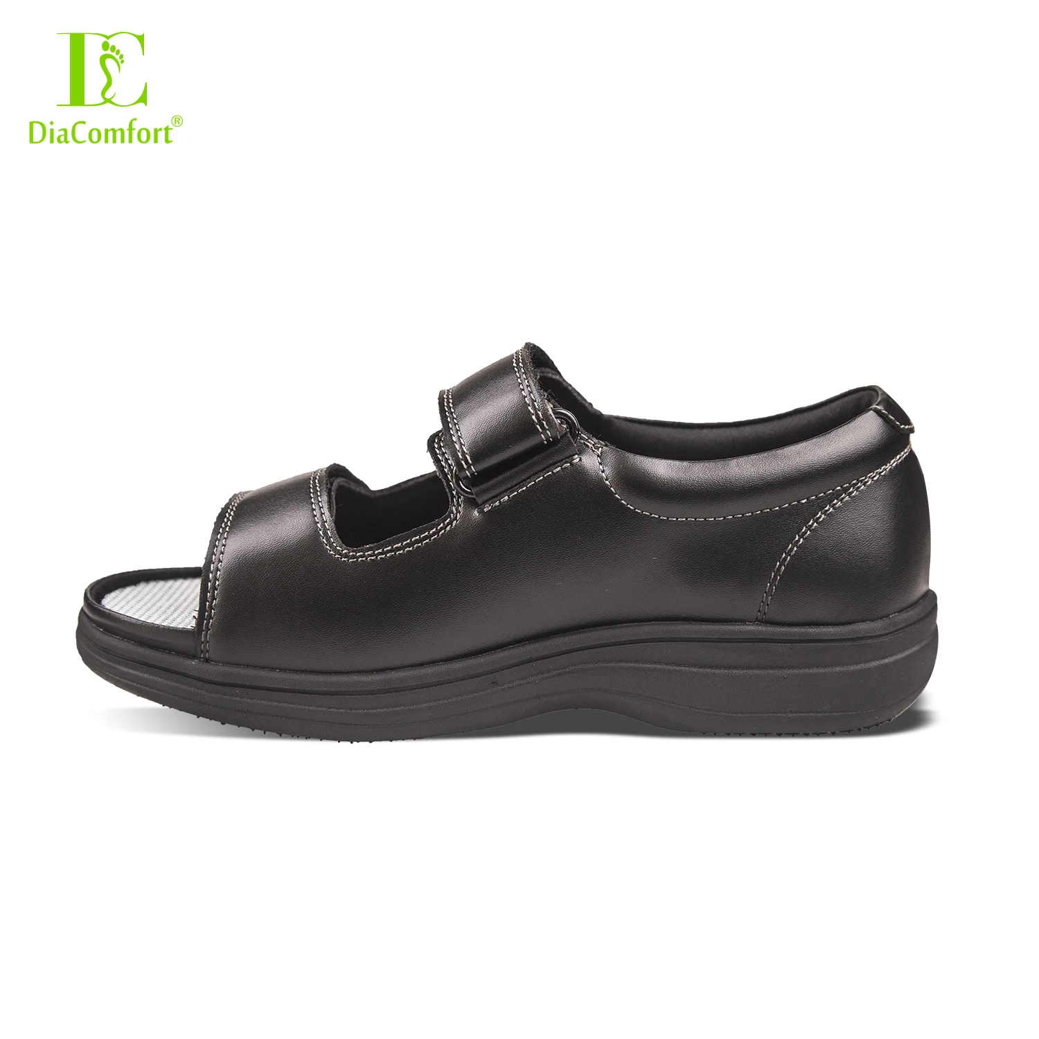 New Fashion Style Health Care Breathable Comfy Sandals and Orthopedic Leather Shoes for Spring and Summer Medical Diabetic Shoes