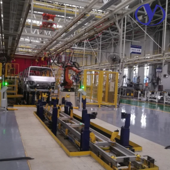 Duoyuan Automatic Bus Welding Equipment Machine Robotic Welding Line full automatic lines