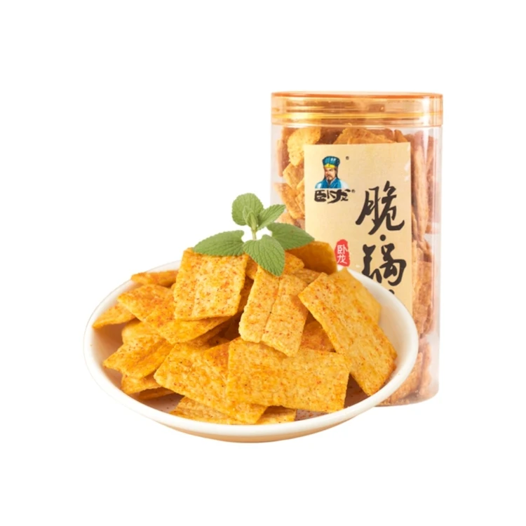 Chinese Snack Foods Guoba Puffing Food Salty Tasty Biscuit  Food Snacks