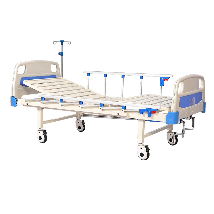 CE ISO Approved ABS Headboard Hospital Furniture Iron Hospital Patient Room Beds