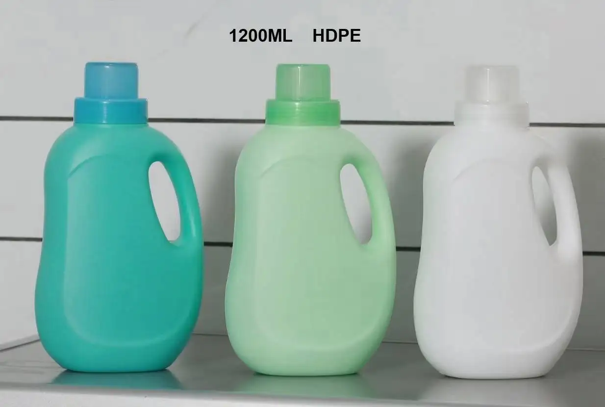 1200ml 1.2 litre China suppliers clothes washing liquid laundry detergent Bottle HDPE packaging container
