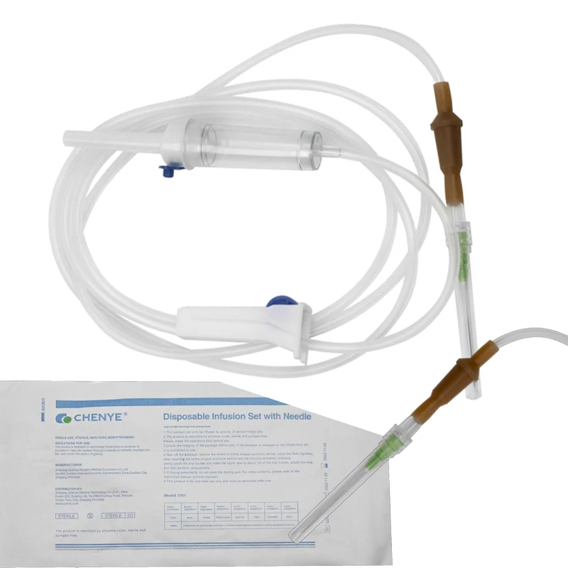 Medical devices China wholesale Disposable Iv Infusion Set With Flow Regulator Manufacturer scalp vein infusion