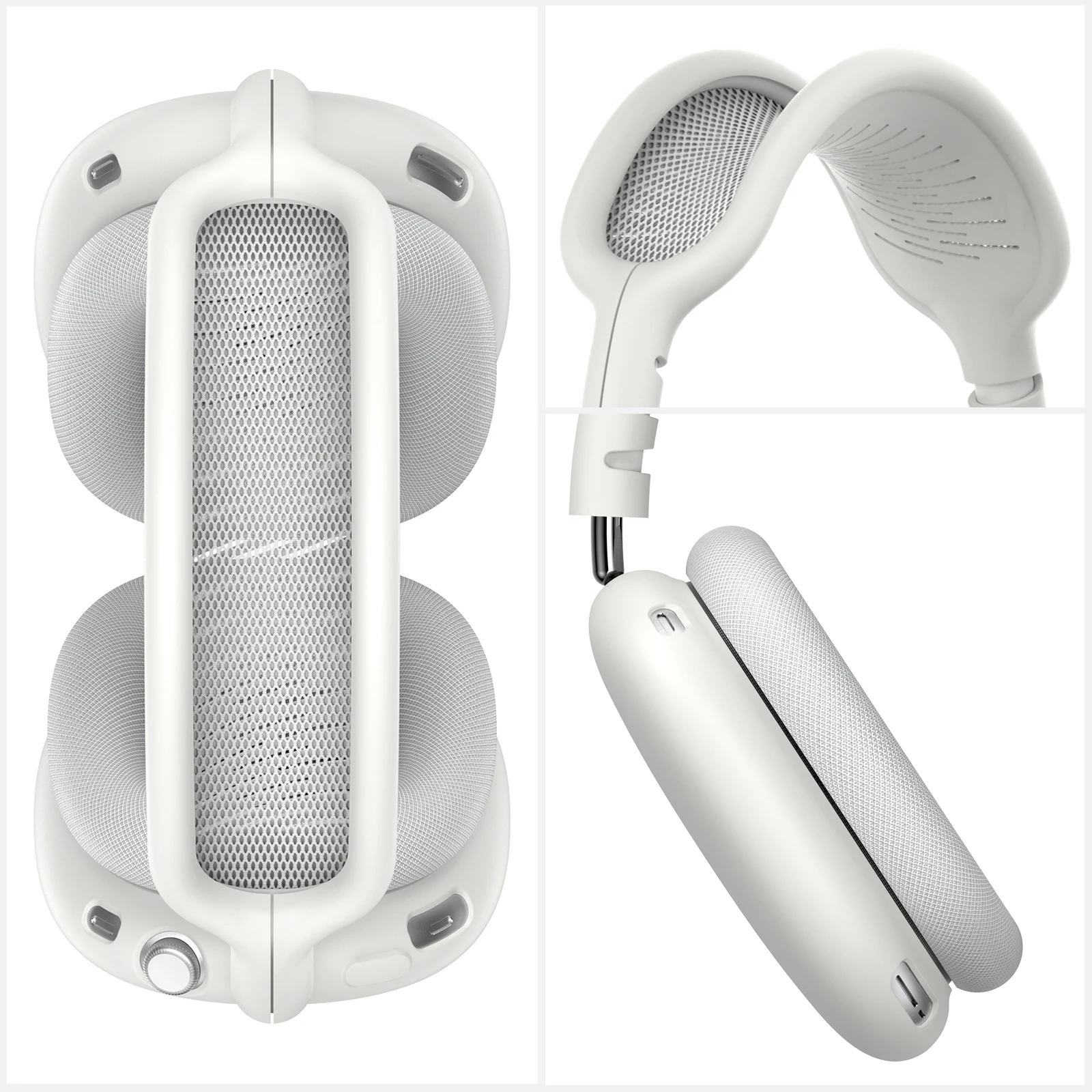 
New beiyang Shockproof Anti-scratch Protective Case For Airpods Soft Silicone Case Cover for Airpods Max 