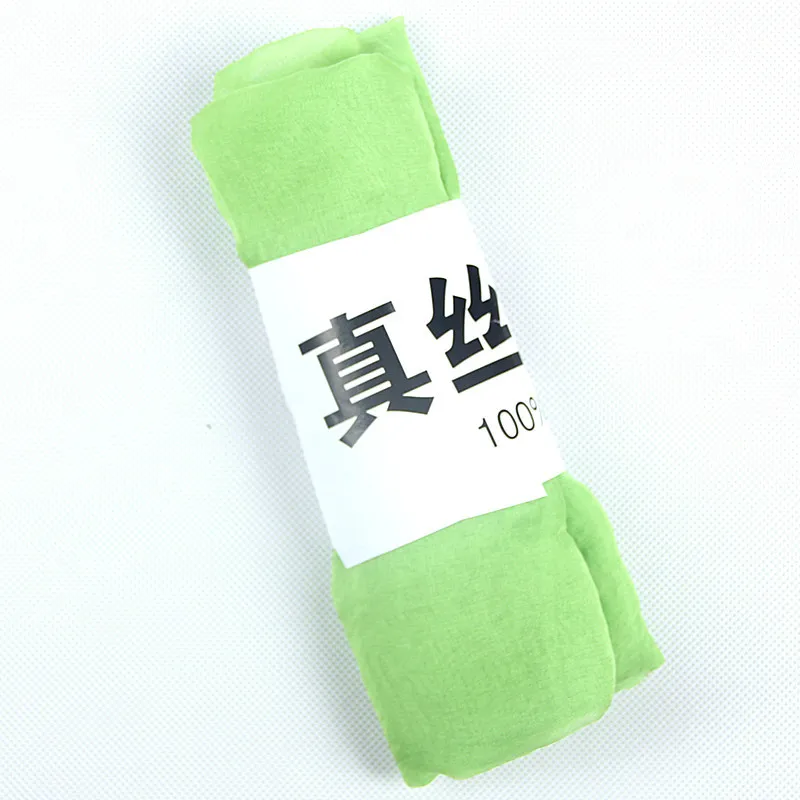 Sun protection beach towel Chiffon solid color thin air conditioning cape sun protection silk scarf for seaside tourism