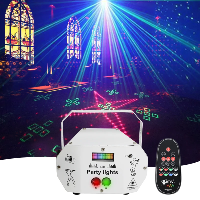 rgb remote control Professional DJ Audio Lighting Par Led Dmx Stage Light  Quantity Luminous White Lamp disco strobe lamp