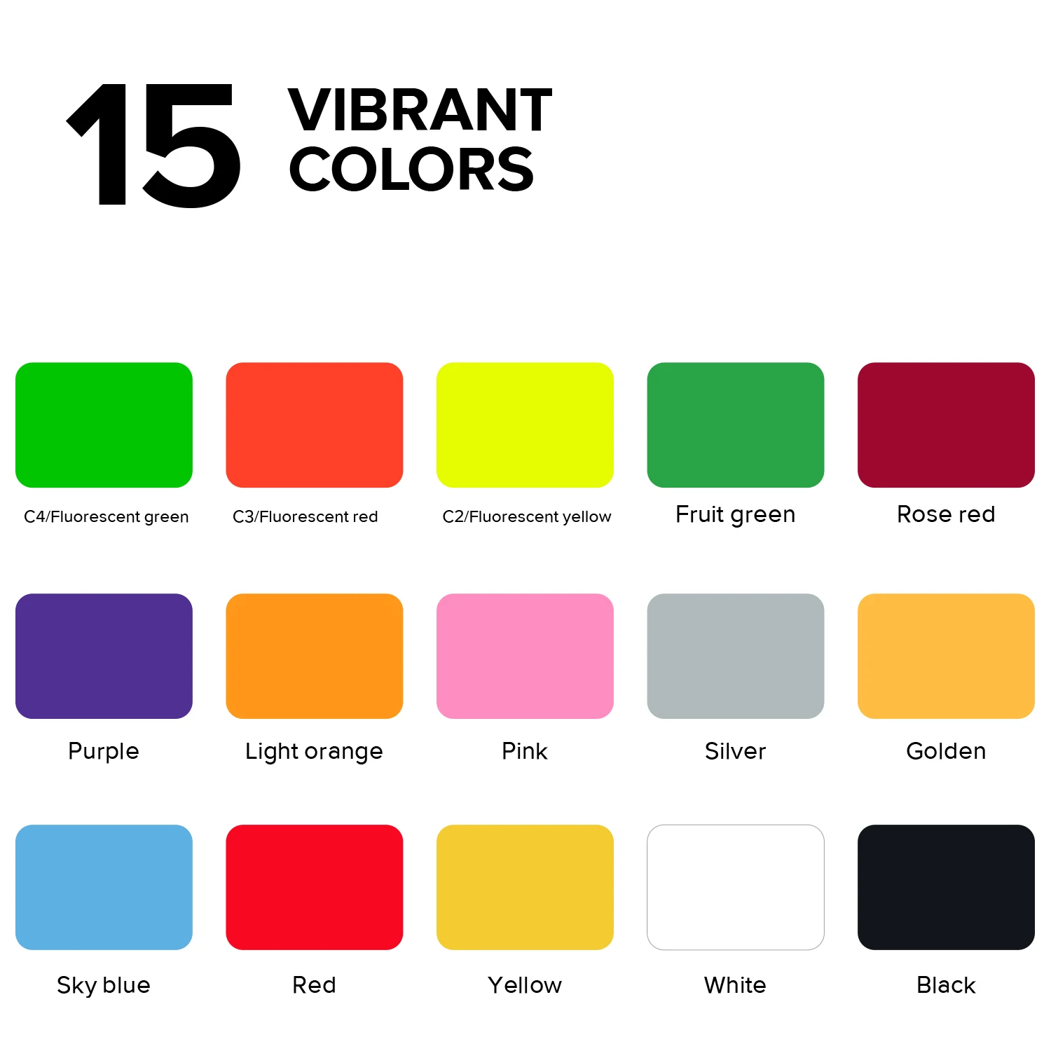  15 Vibrant Colors Rightint Heat Transfer Vinyl Sheets HTV for Clothing Iron on by