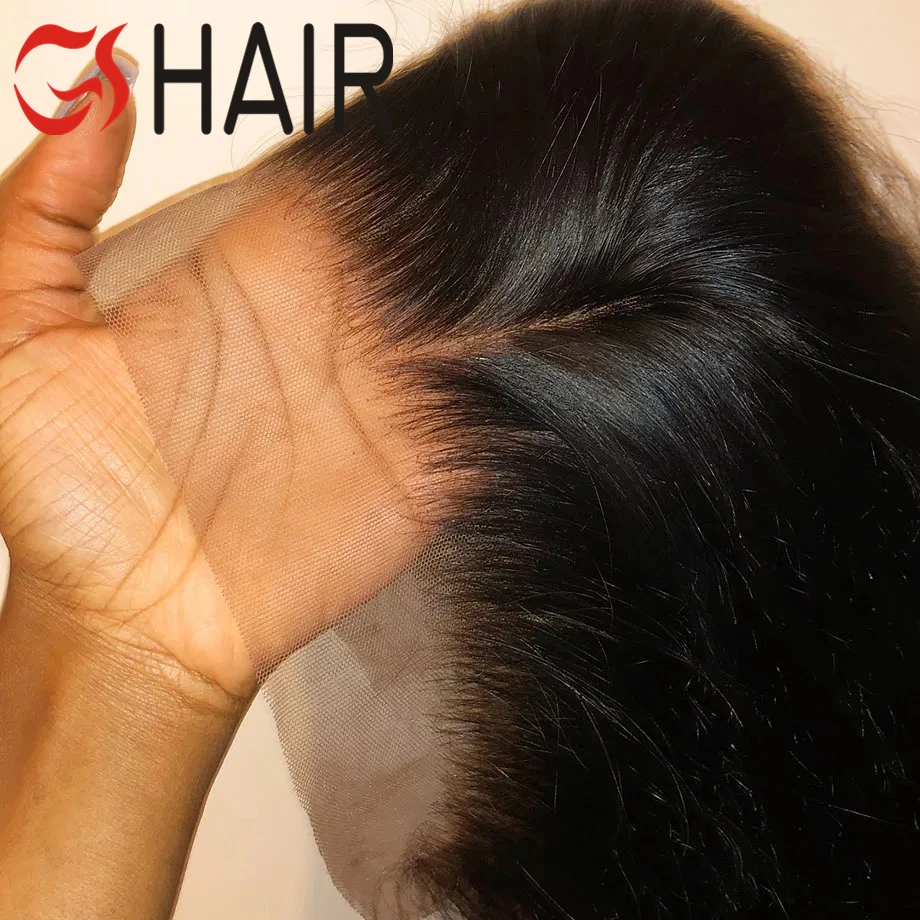 
GS 13x6 Ear To Ear Lace Frontal Mink Brazilian Human Hair Free Middle Three Part Natural Color Remy Hair Lace Frontal 