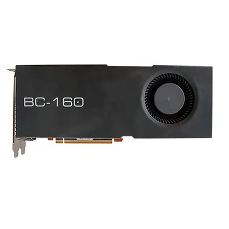 New AMD XFX BC-160 BC 160 8gb turbo tubine cooling XFX OEM production 72m hashrate 135w no non lhr graphics video card