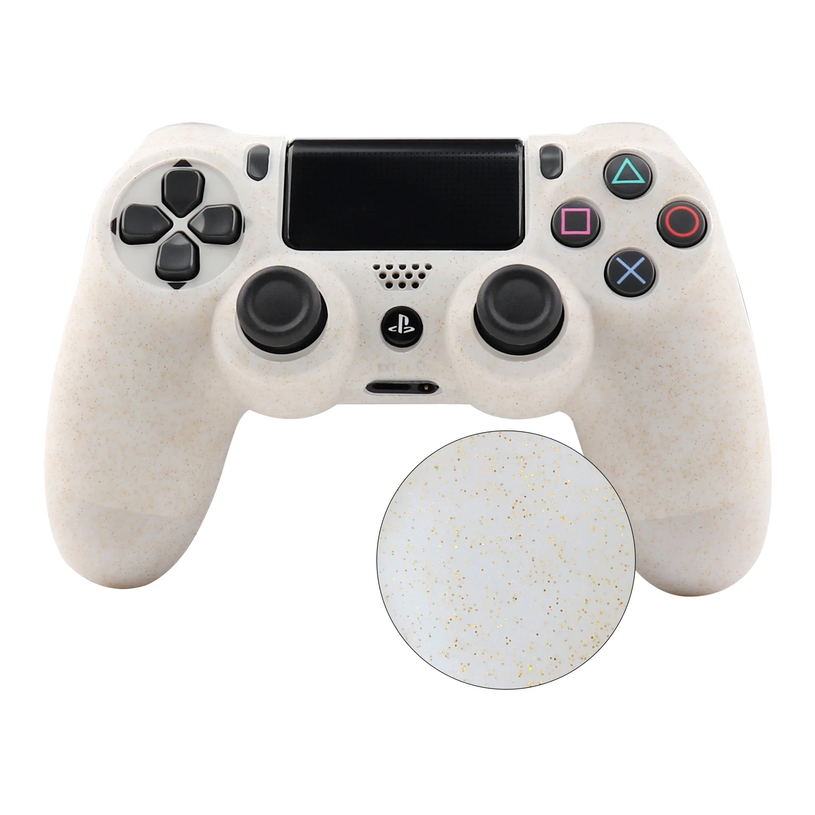 Glitter Soft Silicone Protective Controller Cover For PS4 / PS5 /Xbox /Switch Pro Joystick Cases Video  Gamepad Skin Accessories