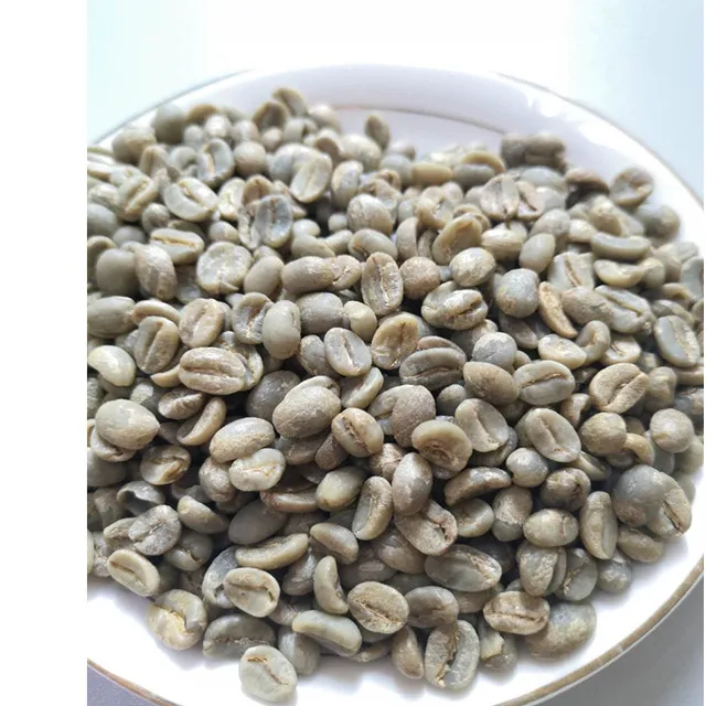 premium arabica deep medium roasted coffee beans green coffee beans in stock