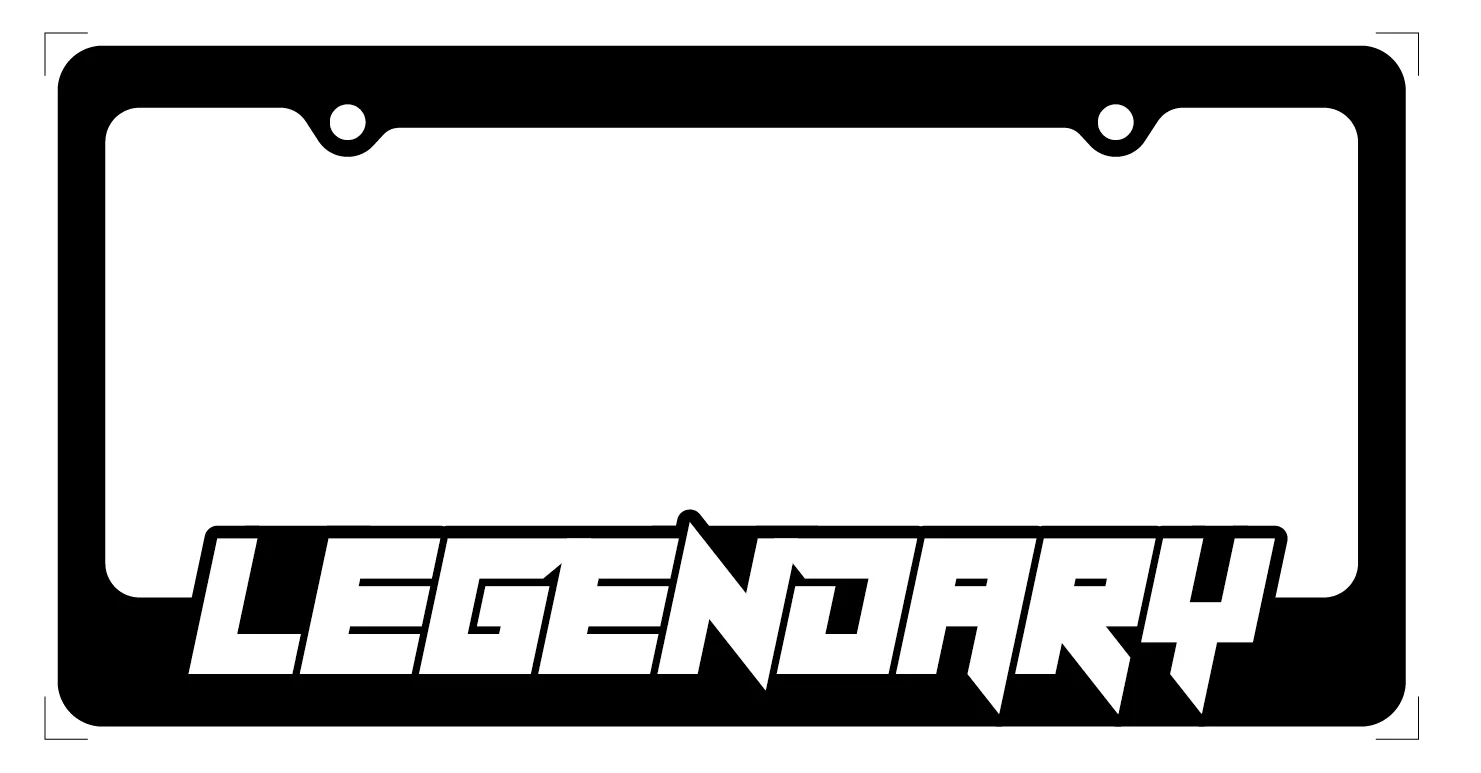 European Custom Aluminum License Plate Frame Wholesale Custom Printed Abs Plastic Car Number Plate Holder