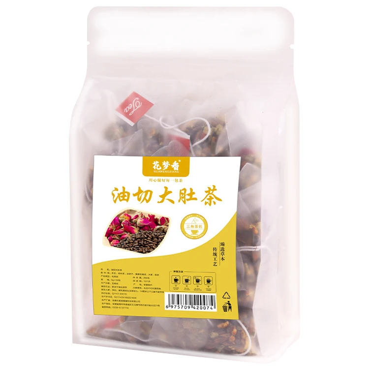 Oil cut big Belly Tea 10g*30 packs of detox fat reduction tea Chinese tea