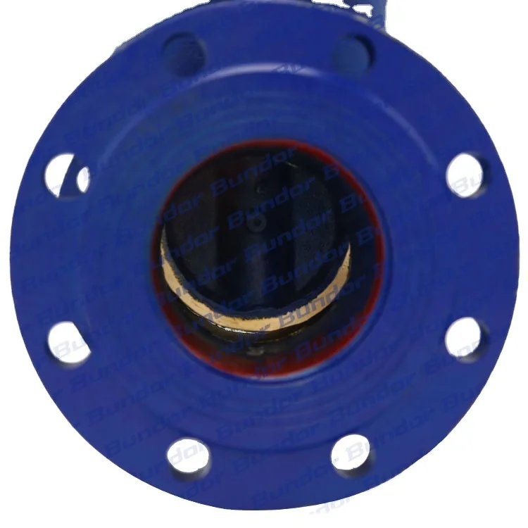 Двойное Фланцевое соединение Bundor HT200 DN80, внешний стержень PN16, мягкое уплотнение, клапан затвора 5k