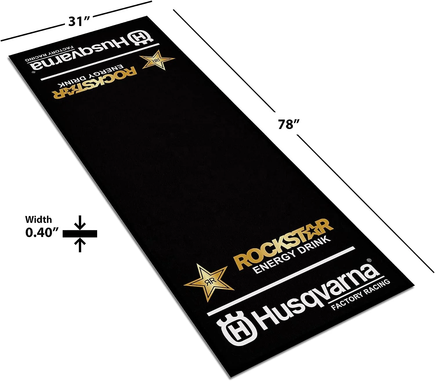 Waterproof Nylon Pile Heavy Duty Non Slip Rubber Backing Motorbike Garage Carpet for Bike Motorcycle