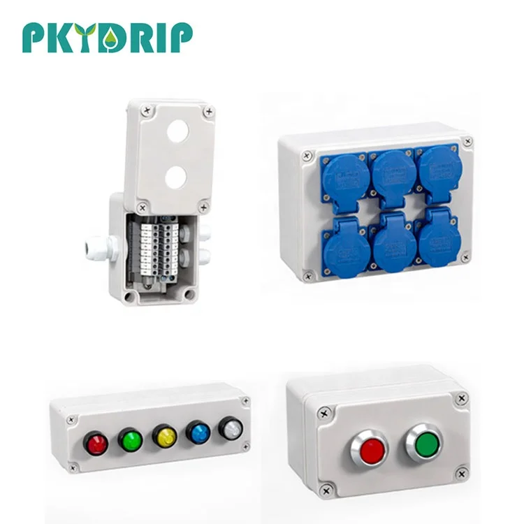 IP67 Outdoor Plastic Waterproof Box, Monitoring Power Supply Electrical Distribution Box, Cable Junction Box