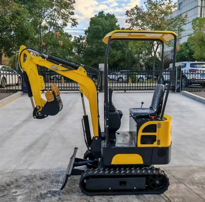 Manufacturer Electric Small Excavator With Cab Excav Mini Crawler Excavator For Sale
