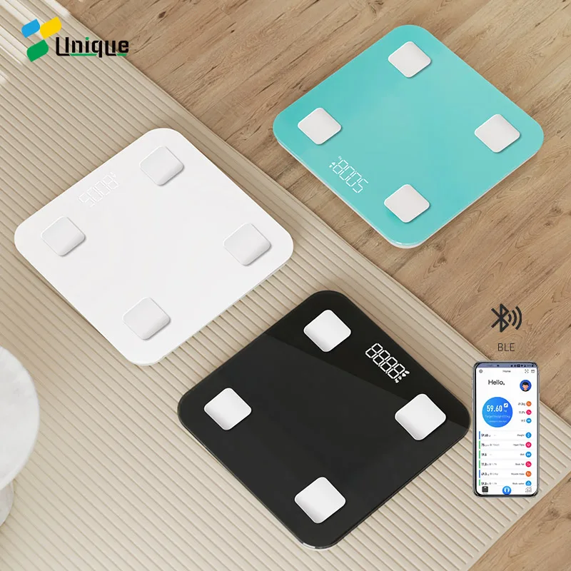 oem personal bluetooth bmi household electronic bathroom weight scale smart body scale digital body fat scales