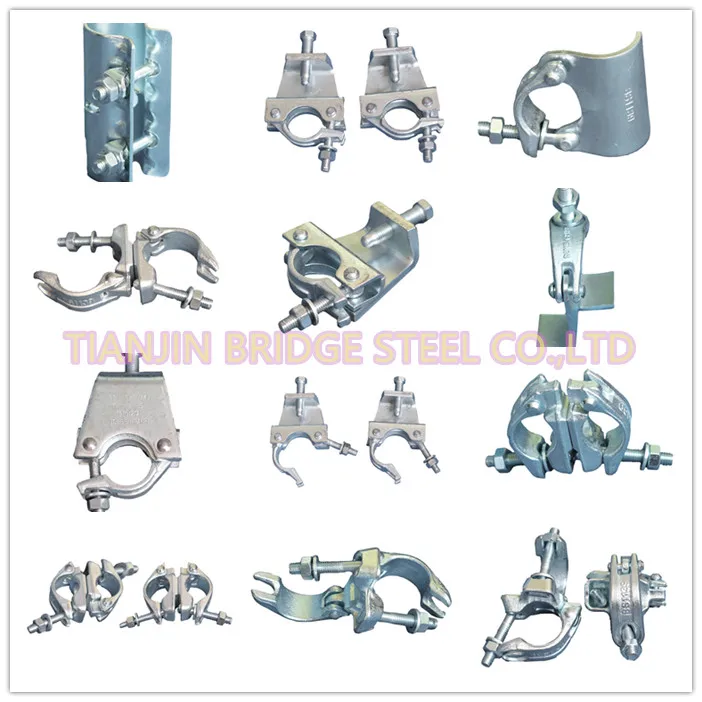 Hot Sale and Certified Drop Forged Metal Swivel Coupler/Clamp/360 Degree scaffold couplers