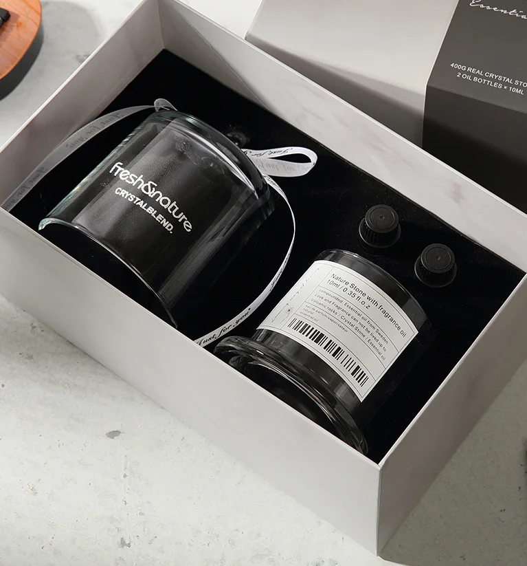 Factory Direct Sale Aroma Essential Oil Stone Diffuser Crystals Diffuser Bulk Air Freshener New Fragrance Crystal Stone Scented