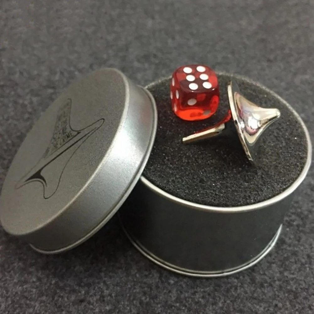 New Design factory hot decompression toy smooth metal finger fidget spinner 3.5 cm silver gift box