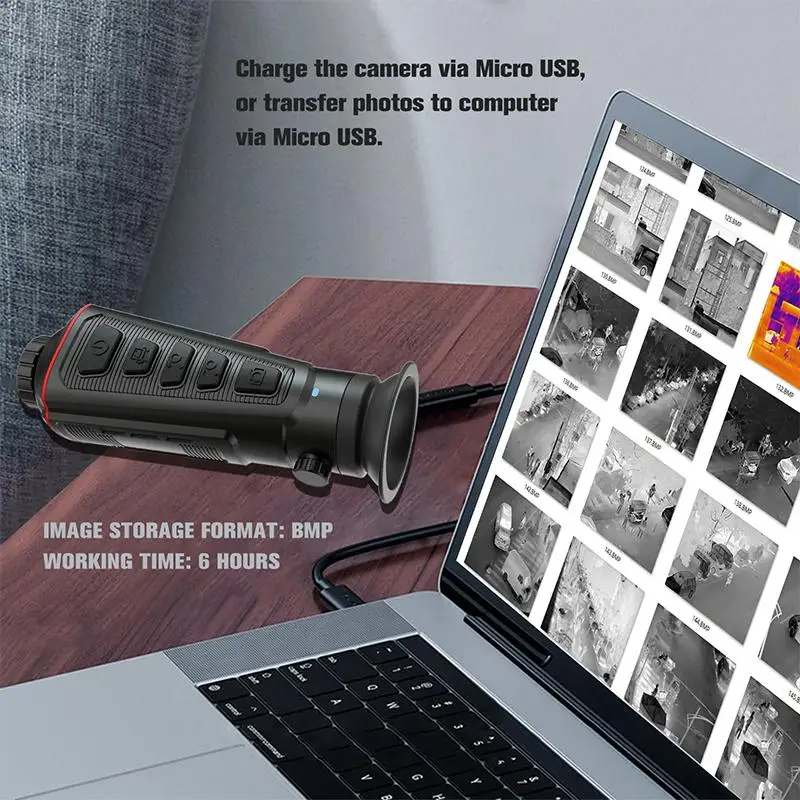 HTI HT-A4 amazon best selling product amazon long range mini infrared hunting thermal sight thermal imaging sights