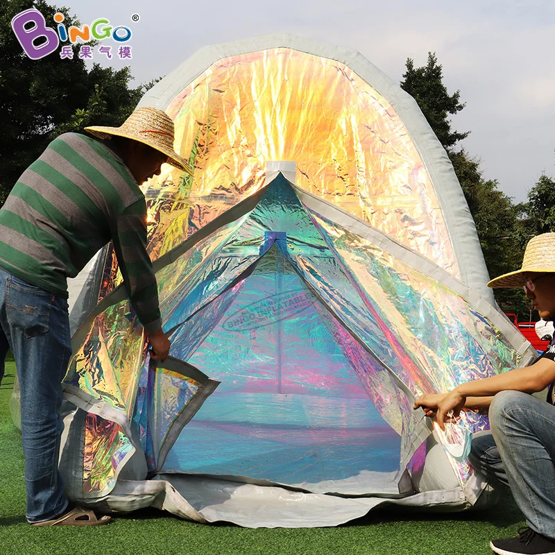 Bingo Customized Inflatable Design Outdoor Giant Inflatable Whale Tent For Advertising Decoration