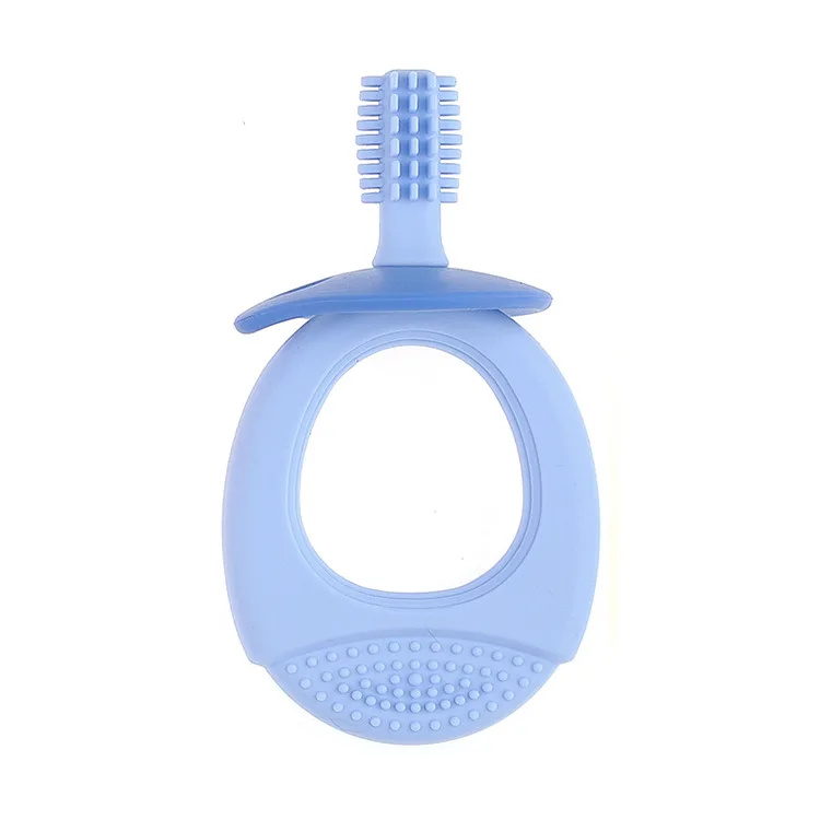Baby toothbrush molar Rod baby teether0-1-2-3Year-Old silicone tooth training children