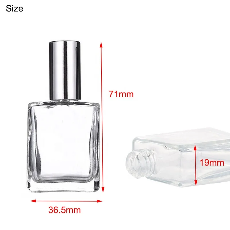 Китайский завод стеклянный рулон на бутылке 15 мл 0 5 унций прозрачный валик для духов (NRB11)