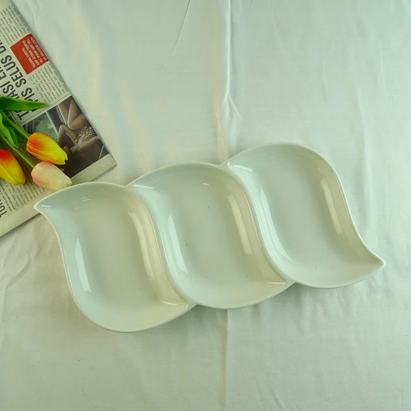 Cheap White Dinner Plates For Restaurant Dish Platters Serving Dish