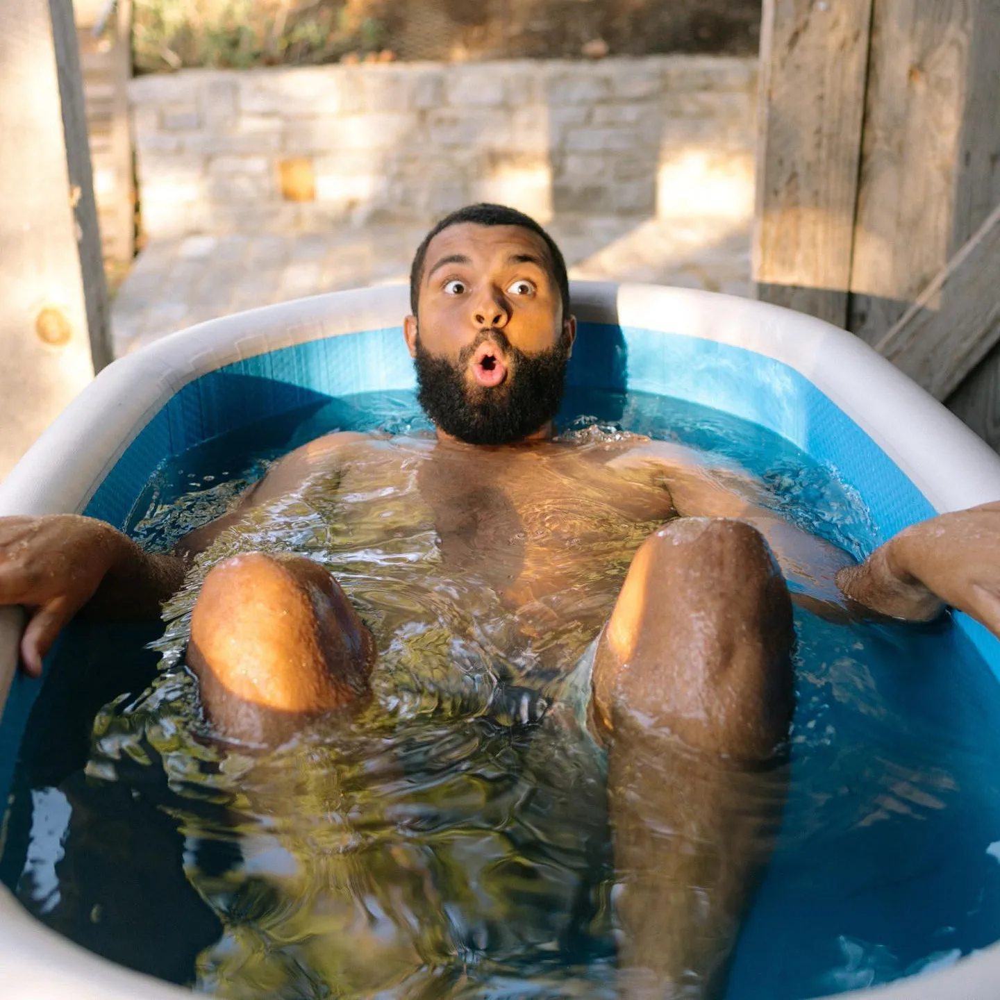 China Manufacturer Custom Size Water Chiller optional Ice Bath Inflatable Ice Bath Tub With Cooling+heating System cold plunge