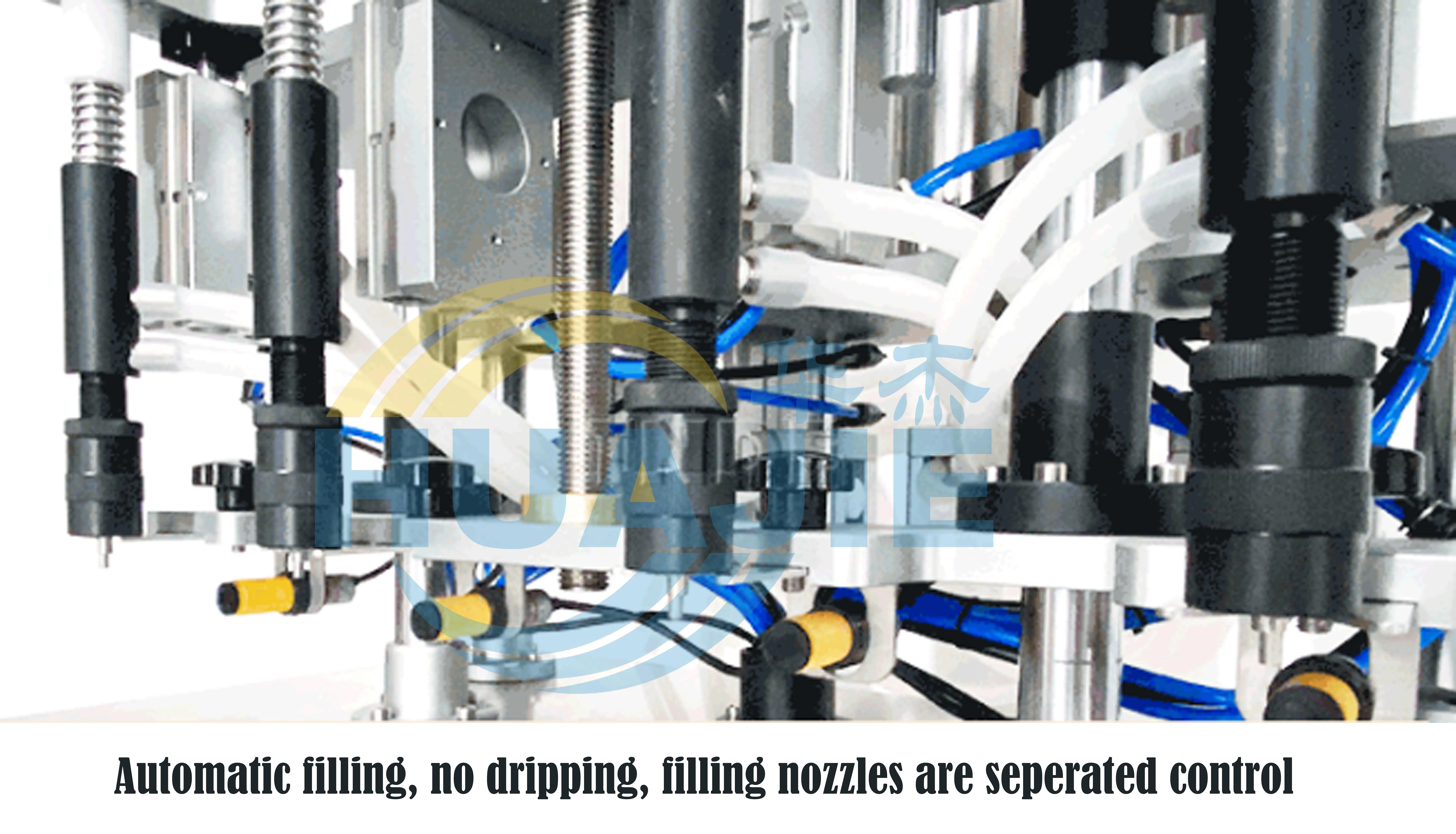 HUAJIE  perfume vacuum filling machine  perfume filling machine crimping  semi automatic perfume filling machine