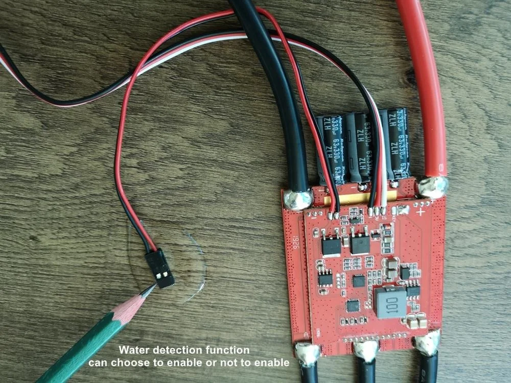 
Electric surfboard thrusters fishing boats Flying wing surfboard use the ESC for Water equipment Maximum support is 60V 