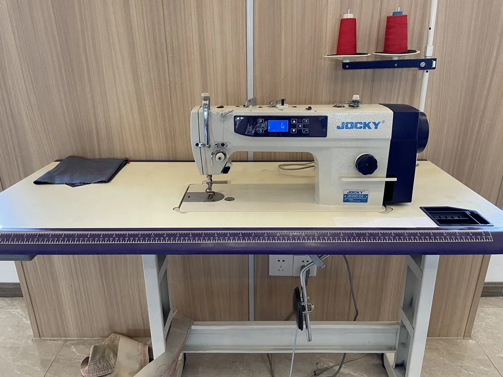 JOCKY JK200-D2 прямой привод плоский замок швейная машина промышленный автомобильный триммер только текстиль