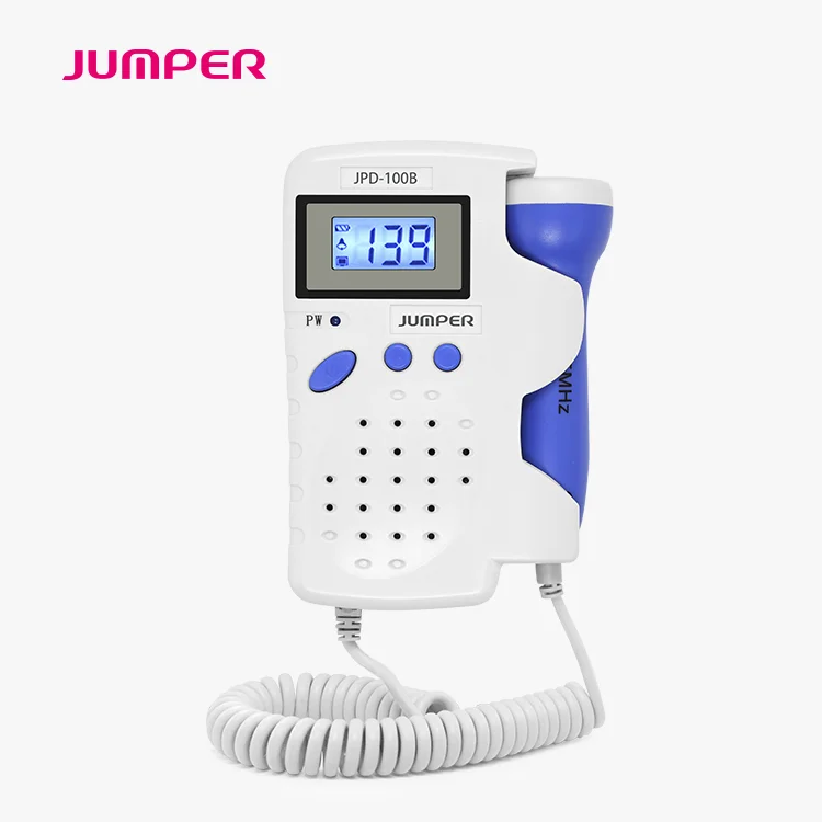 hospital use portable doppler fetal baby heartbeat detector