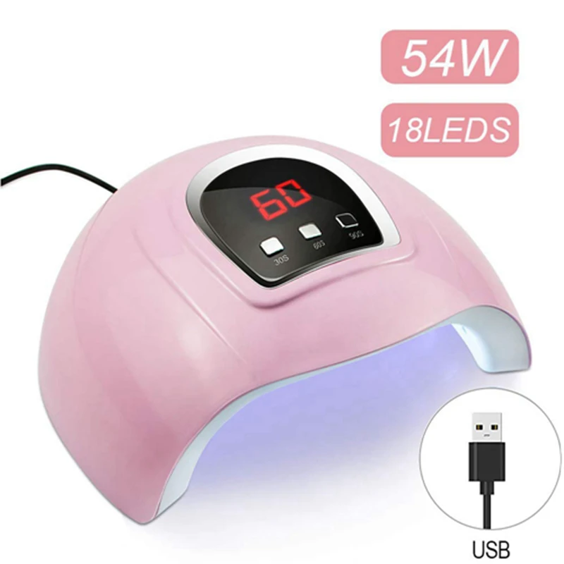 Nails Salon Using manicure pedicure nail drying Lamp UV LED nail polish dryer lamps