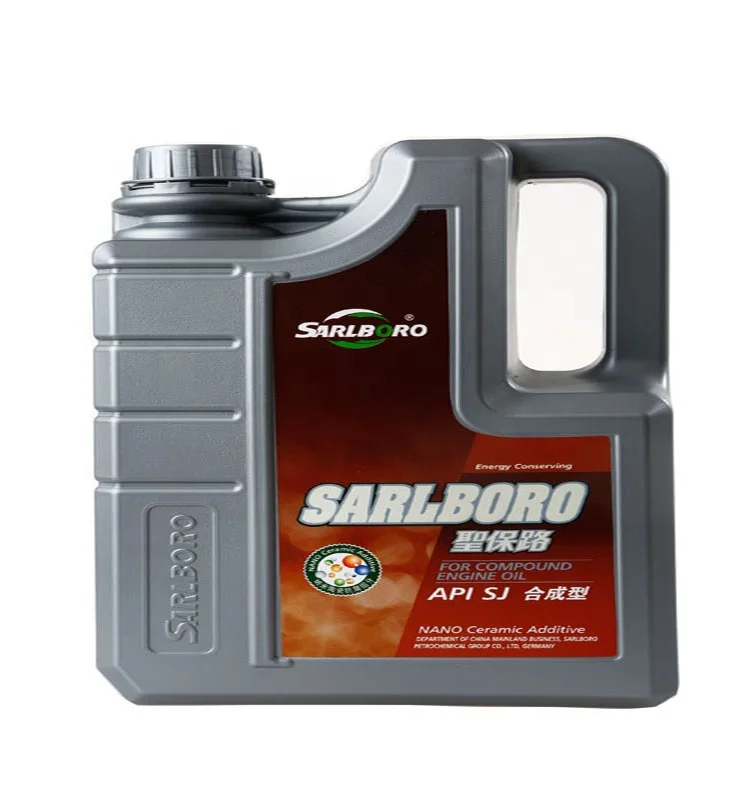  Смазка для автомобиля API SJ SAE 5W30 10W30 10W40 15W40 5w30 масло двигателя полусинтетическое