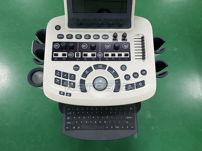 K-AU6 VET trolley ultrasound machine 3D 4D color  Doppler ultrasound manufacturing