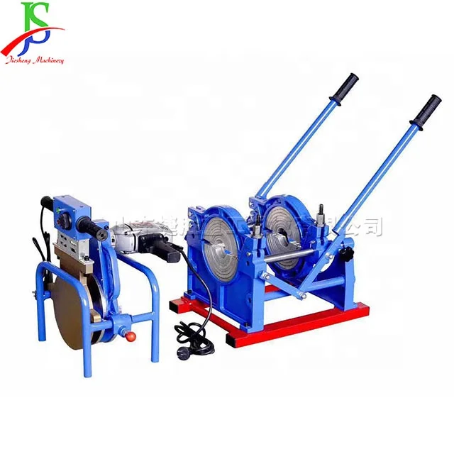 
Polyethylene pipe heating end fusion machinery thermoplastic tubular product butt welding machine 