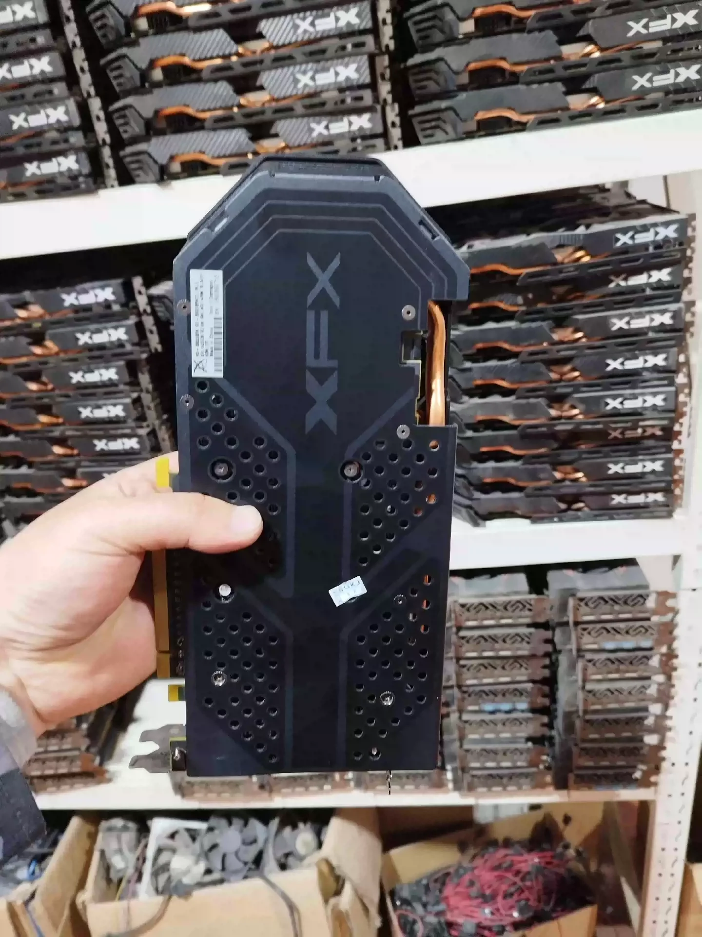 Wholesale AMD Radeon RX 590 8GB GME GPU XFX RX590 RX 580 8GB Used Graphics Card For Gamers