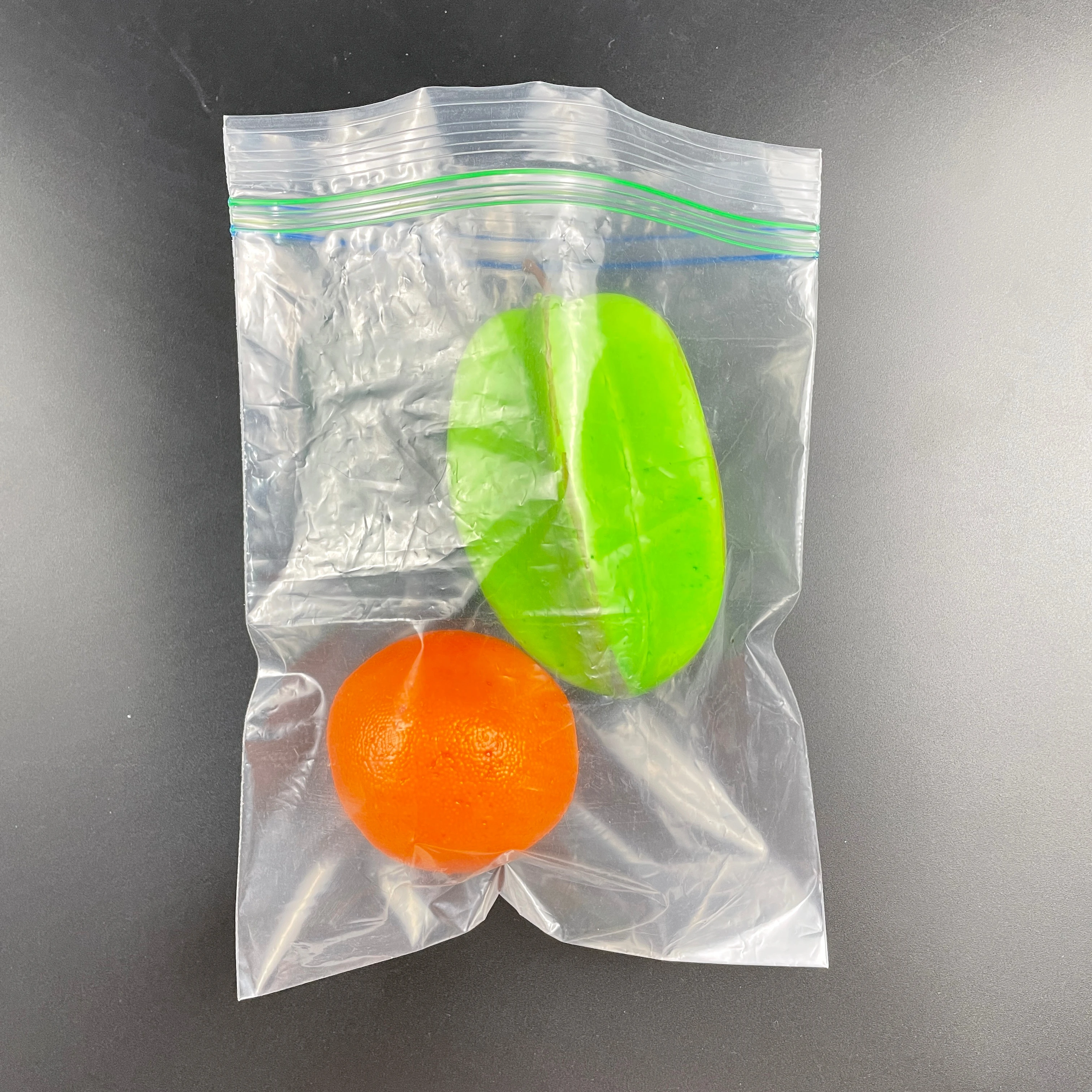 Plastic Quart Freezer Bags Double Zipper Seal Bag Reusable Pouches for Food Storage