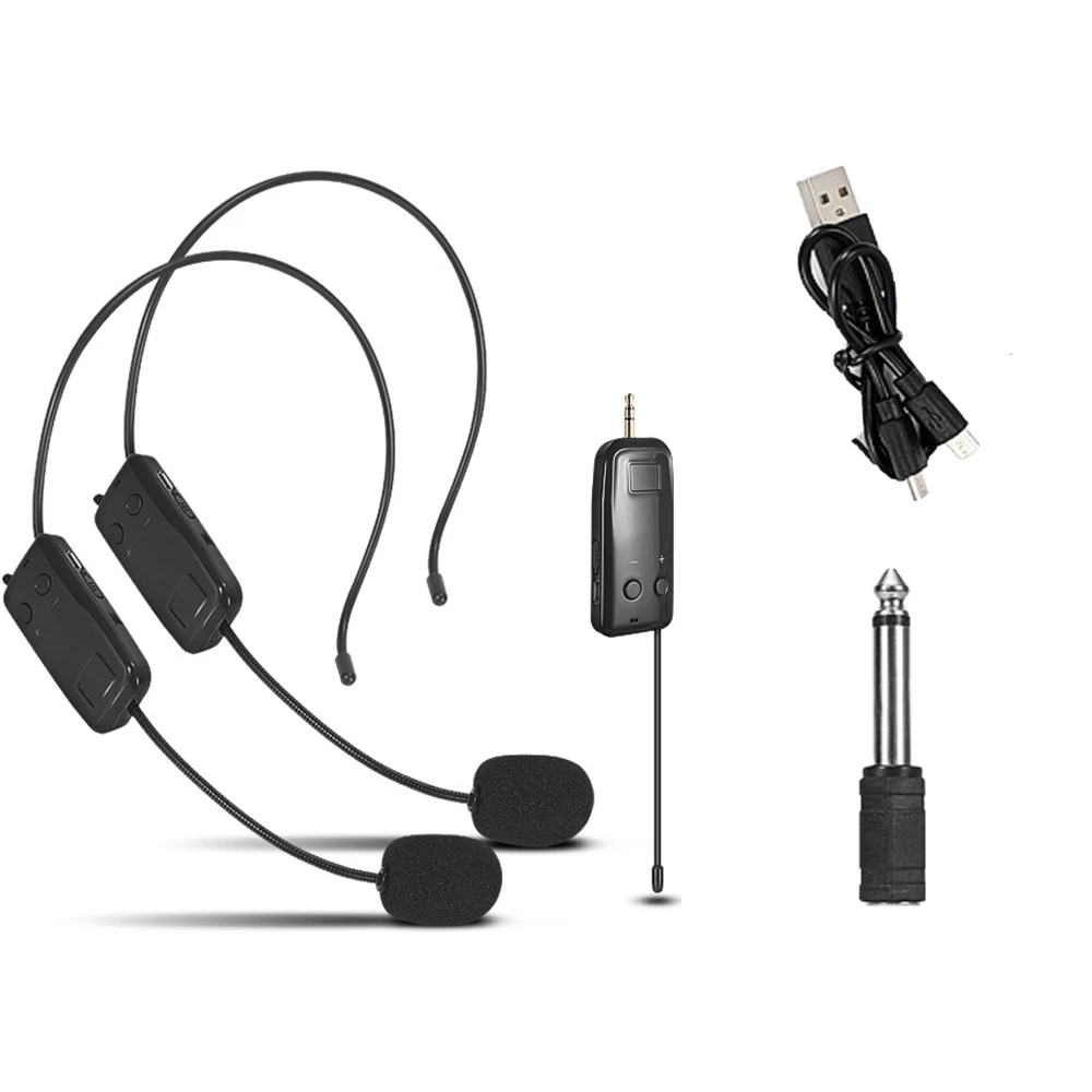 Hot Selling High Quality Head Mounted 2.4G Wireless Transmission Receiver Microphone Noise Reduction BOP Microphone