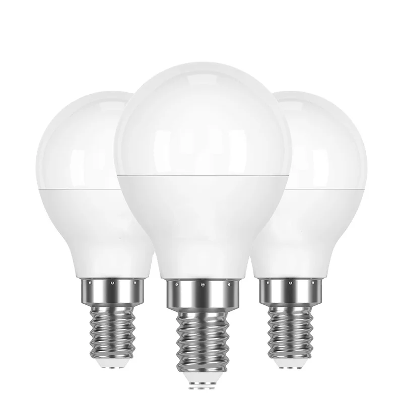 G45 LED Bulb with SMD Light Source E14/E27/E26 Base White Emitting Color AC Power Globe Shape B22/Dc 3,7v G45 LED Bulb