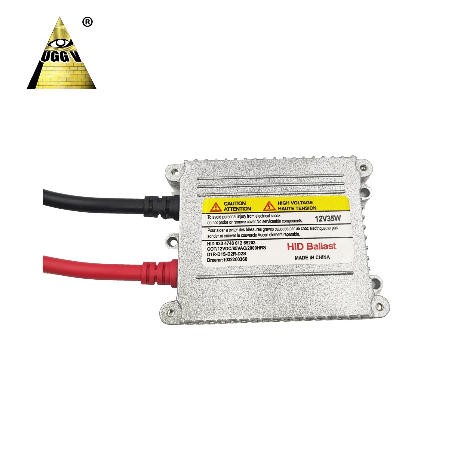 Factory Supply Canbus Ballast HID DC Slim Ballast DS01 35W 55W Electronic High Intensity Discharge 1-year Active 9-16V