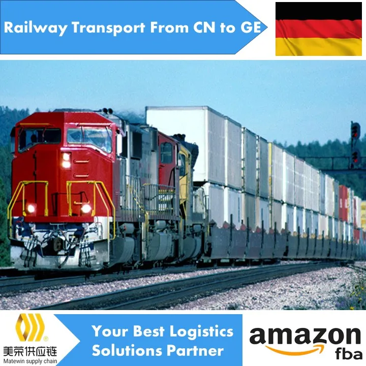 Самый дешевый поезд доставка Китай железная дорога fba служба доставки DDP поезд Доставка Китай в Германию тарифы Прямая поставка агент