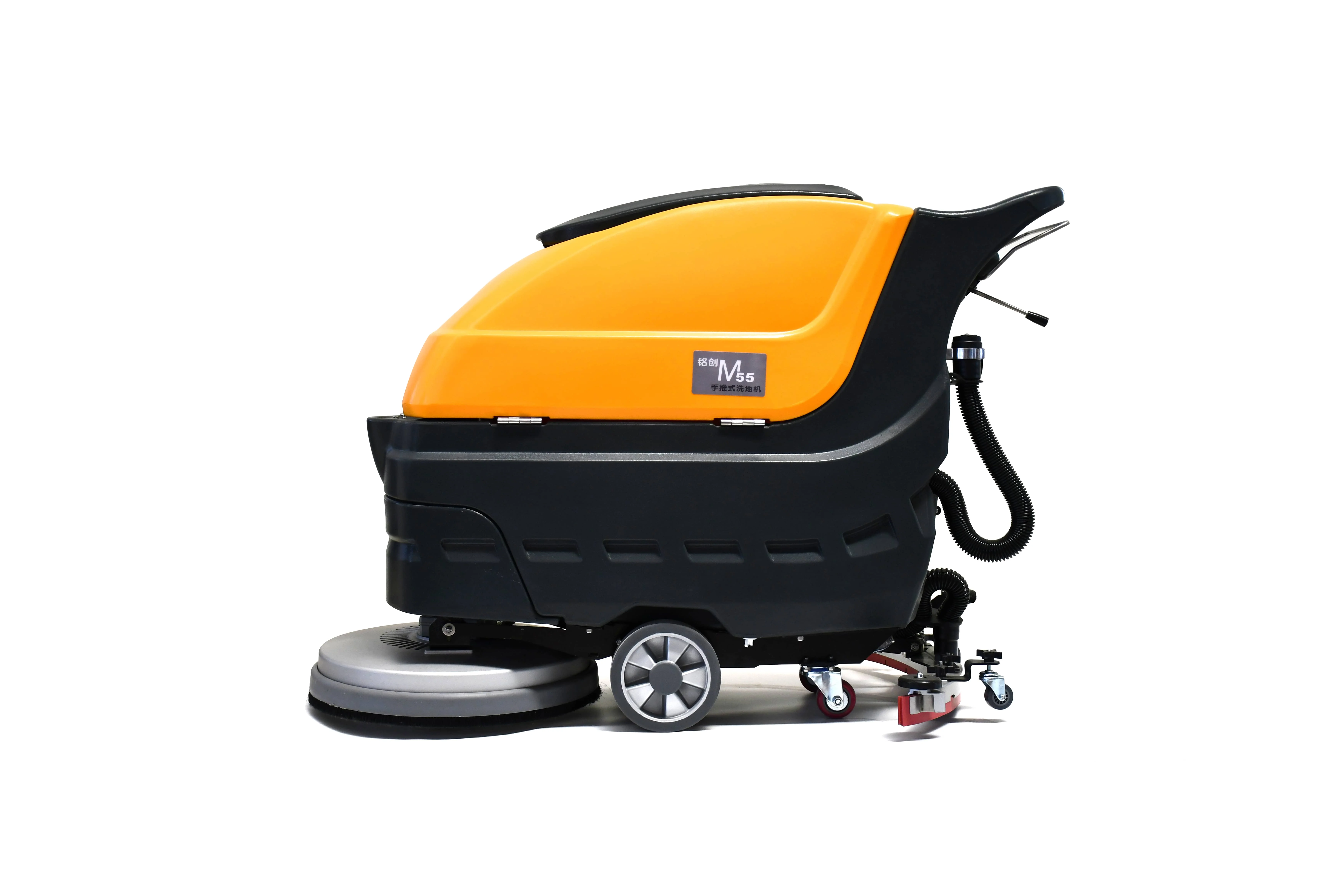 Electric Autonomous Floor Sweeper Scrubber 850mm Cleaning Machine