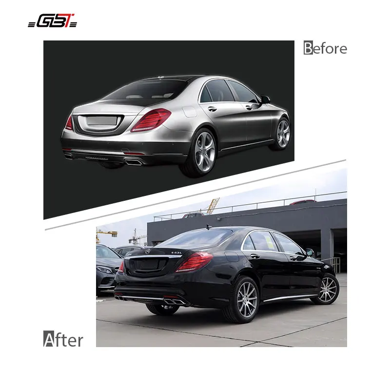 Качественная трендовая продукция GBT 2022 Facelift для 2018 Mercedes Benz S Class W222 S63 обновленная модель