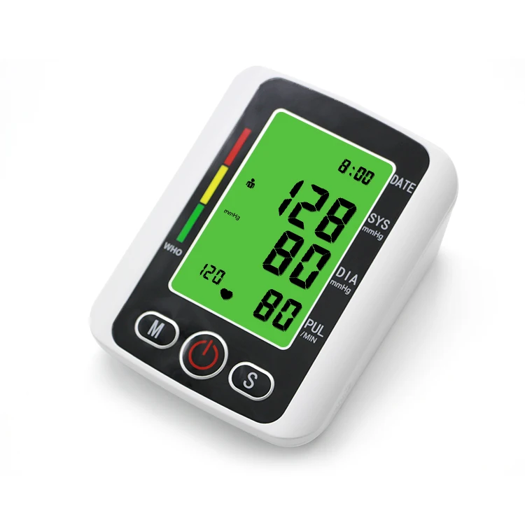 Portable Home Use Functional Smart Automatic 24 Hour Blood Pressure Monitor With LCD